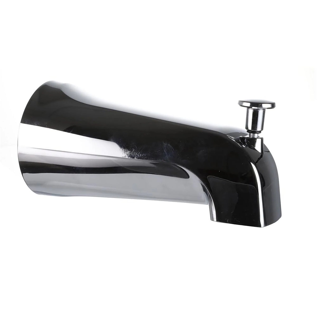 Chrome Tub Spout with Front Pull-up Diverter S641
