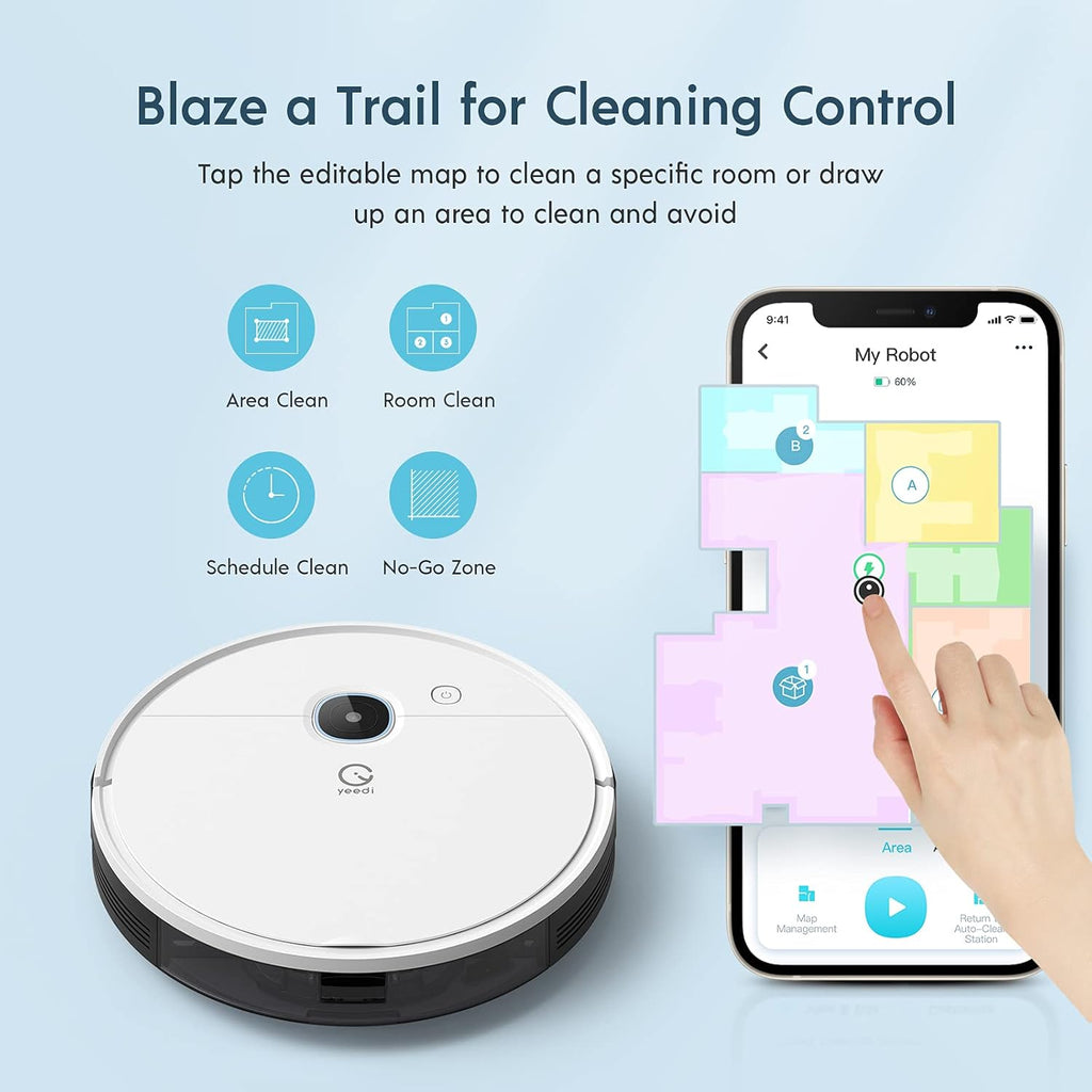 Robot Vacuum with 3000Pa Suction Power X5117