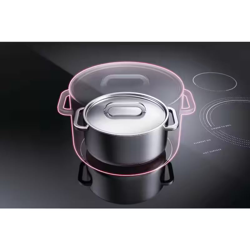 5-Element Slide-In Electric Range with Steam Clean in White J261