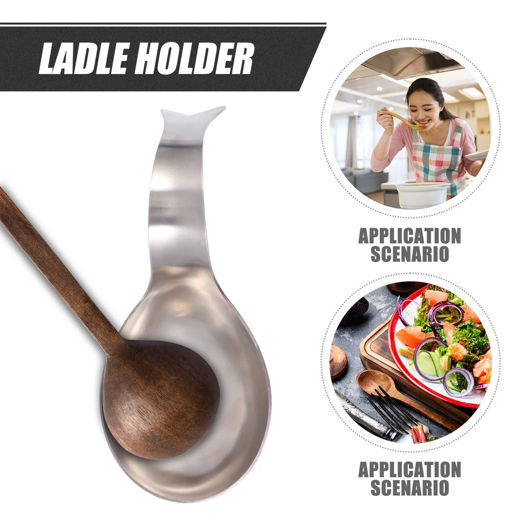 Stainless Steel Spoon Rest W376