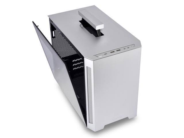 Silver Mini-ITX Tempered Glass Case V307769