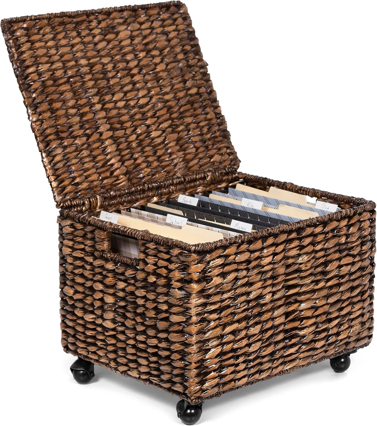 Seagrass Rolling File Cabinet Z35269