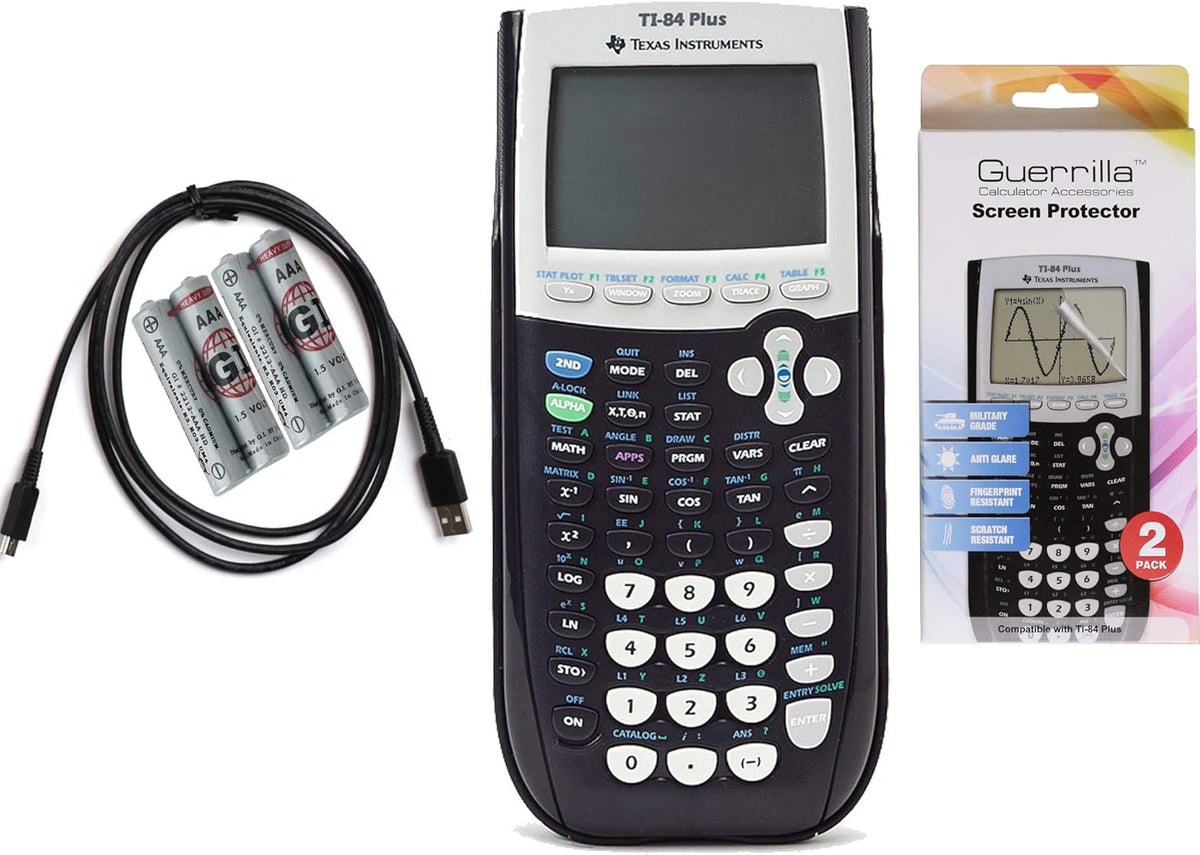 Reconditioned Graphing Calculator with Screen Protector Set E894