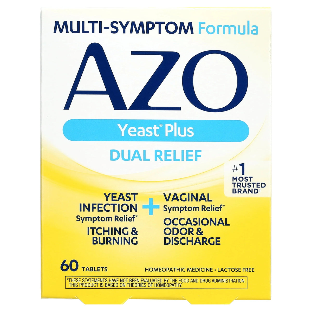 60 Ct Yeast Relief Tablets B90897