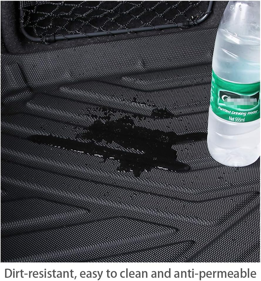 Cargo Liner Rubber Floor Mat Black Pack of 2 H293