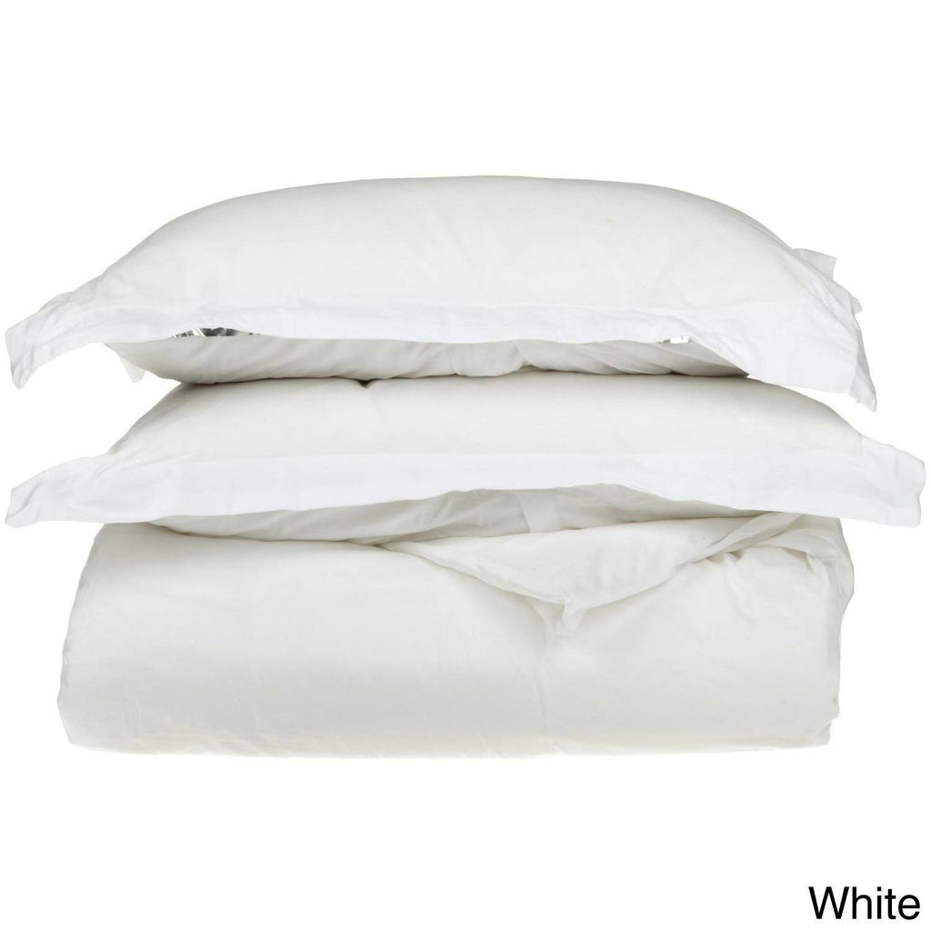 Light Blue Queen/Full 3 Piece Cotton Duvet Cover Set A6425
