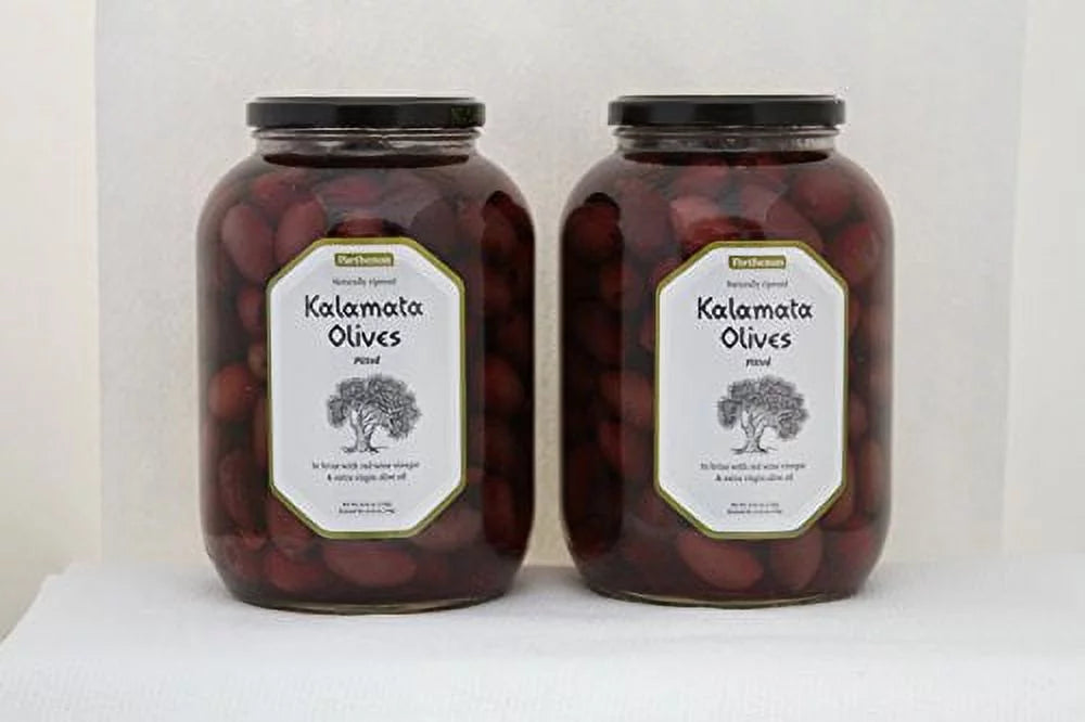 Kalamata Olives with Red Wine Vinegar & Olive Oil, 2 Pack K912