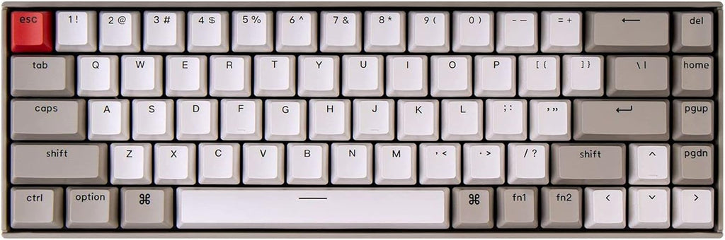 65% Compact 68 Keys Wireless Mechanical Keyboard with Keychron Red Switch X29151
