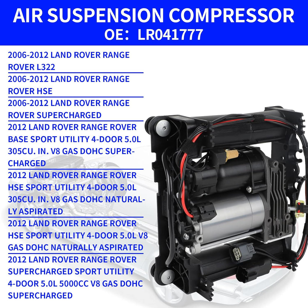 Air Suspension Compressor Pump with Bracket B790