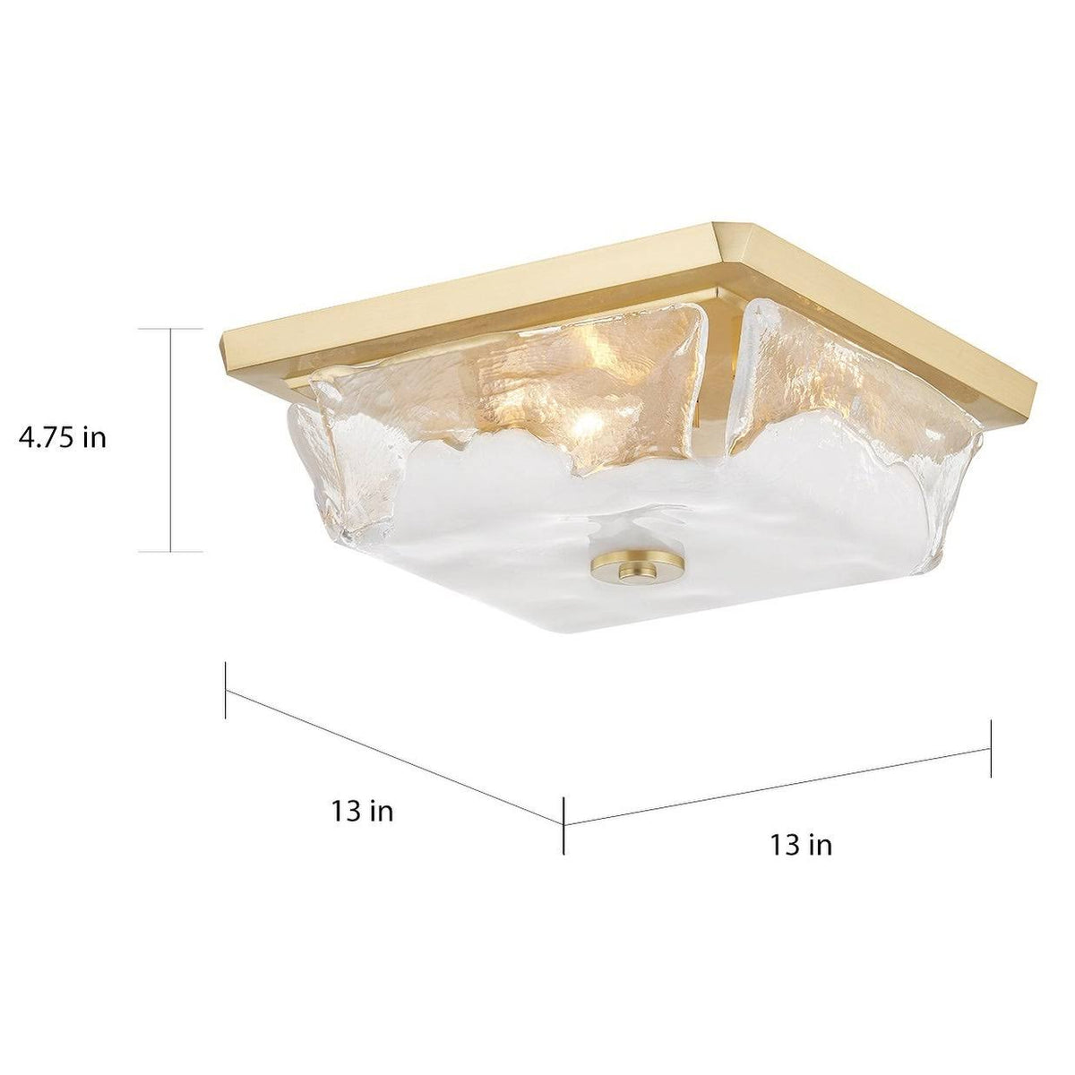 Polished Nickel 3-Light Flush Mount X31023