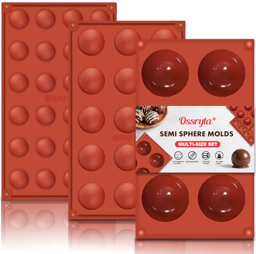 Semi-Sphere Silicone Baking Mold Set Z65253