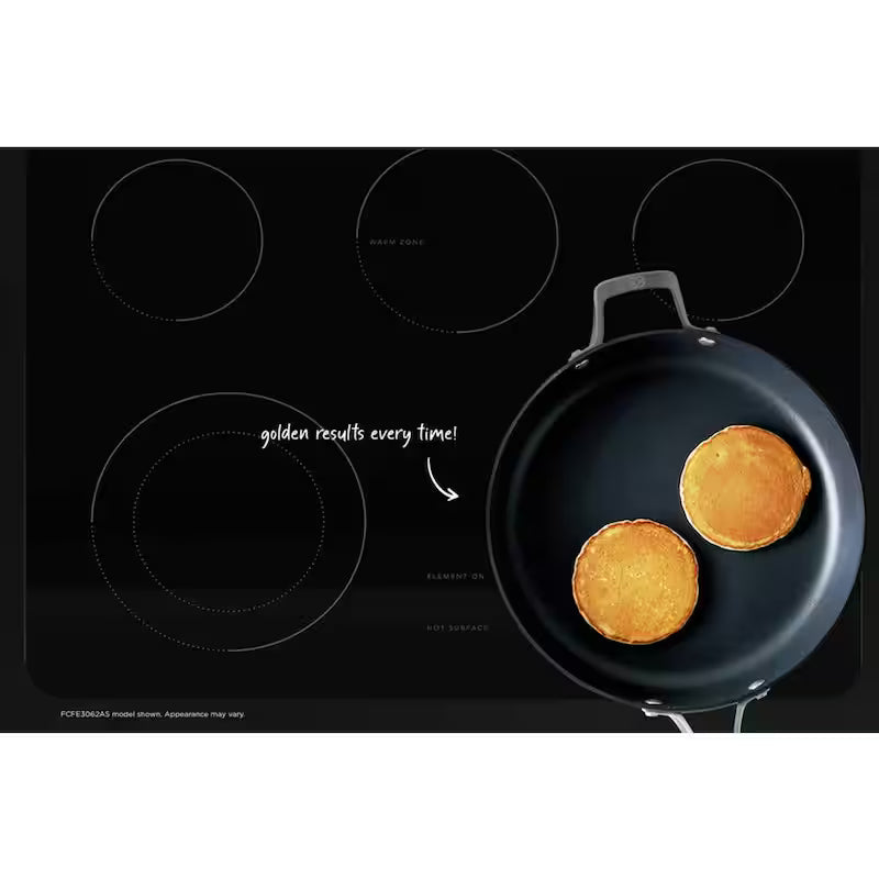 5-Element Slide-In Electric Range with Steam Clean in White J261
