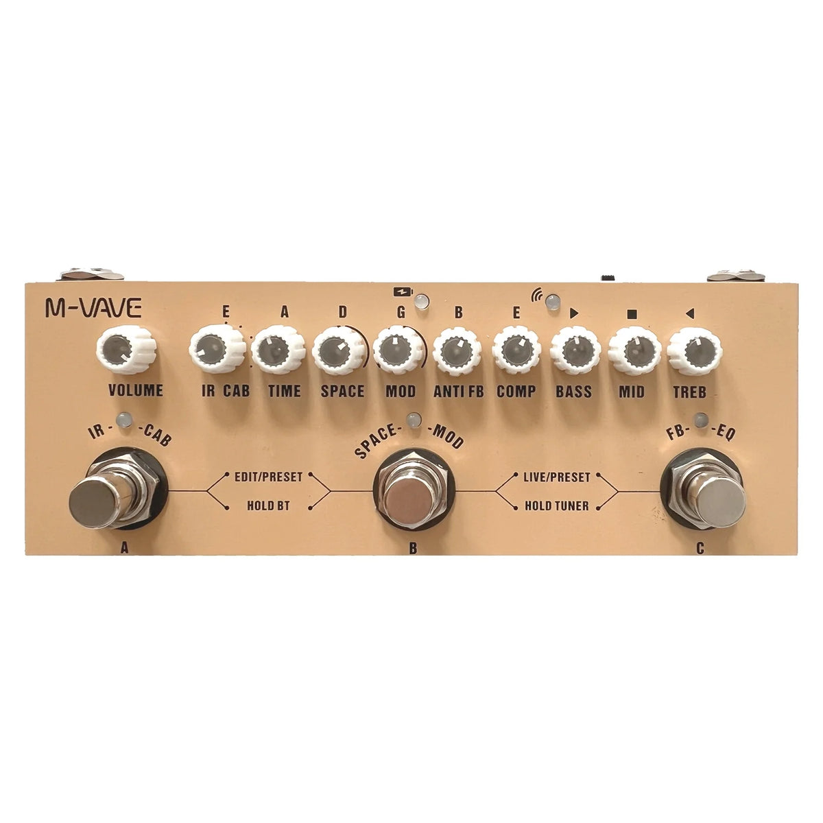 Portable Multifunctional Acoustic Guitar Effect Pedal E48199