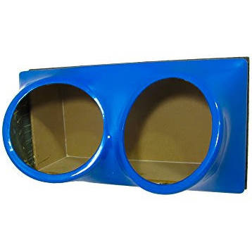 Blue 12x22 Sealed Subwoofer Speaker Box Enclosure J16550