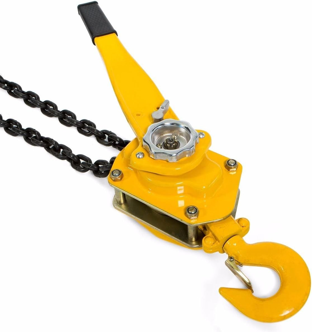 3 Ton 5' Lift Lever Block Chain Hoist Comealong Puller P6768