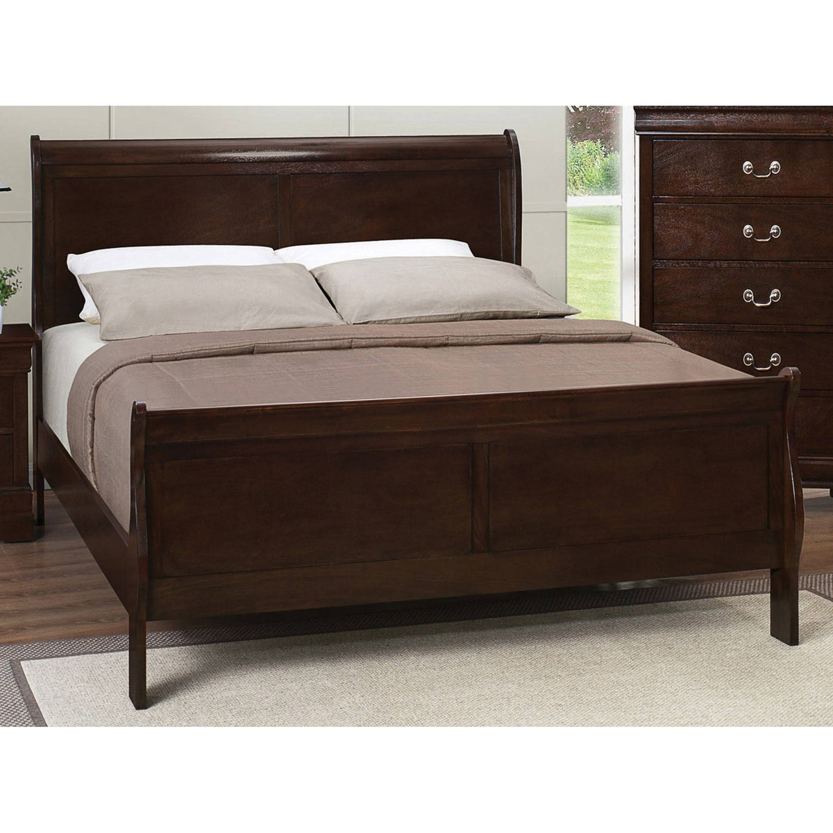 Cappuccino Eastern King Headboard F9920
