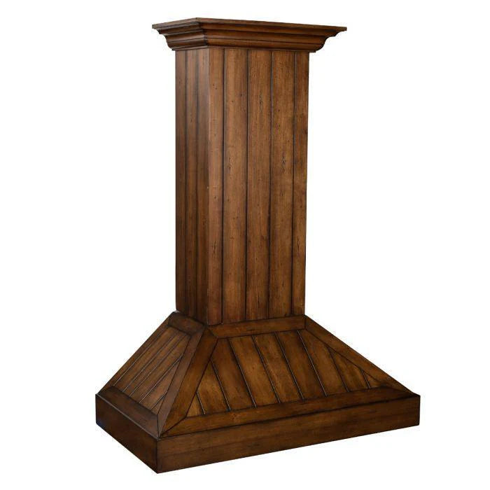 36 in. Wooden Wall Range Hood H1005