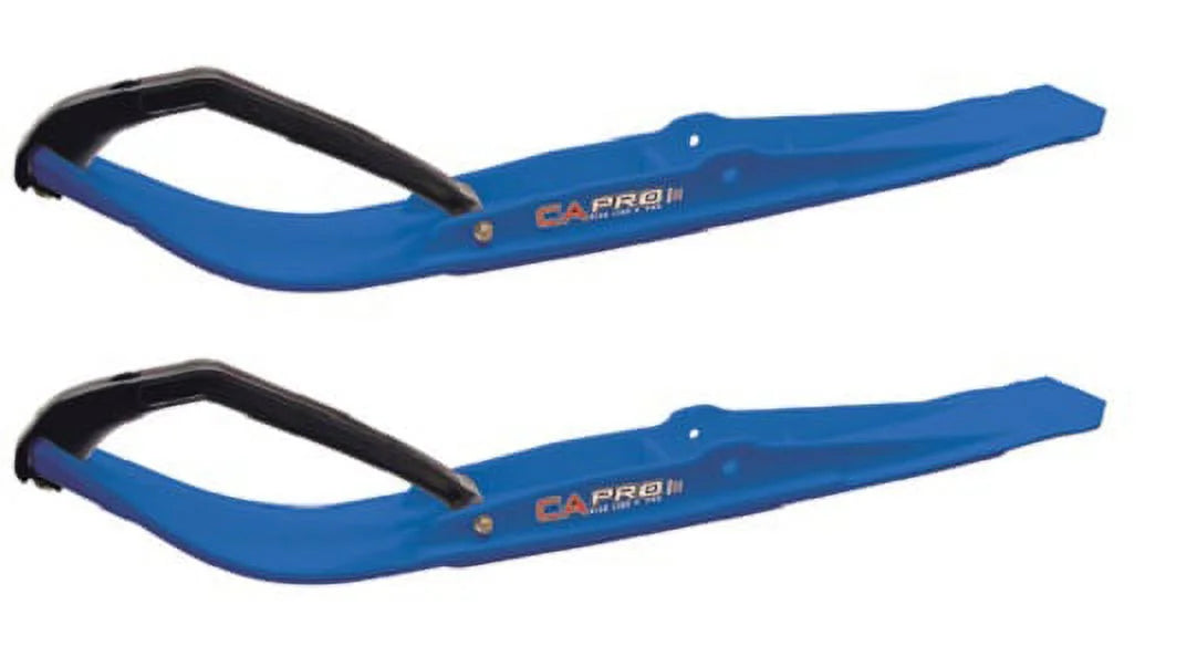 Blue Razor Snowmobile Skis with 9" Shaper Bars Complete Kit K5794