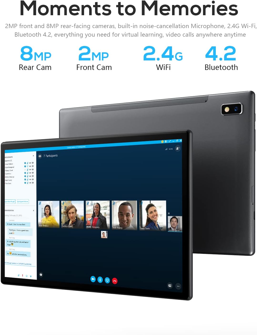 10 inch Slate Black Metal Body Tablet G304