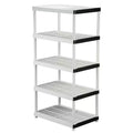 5-Tier Plastic Storage Shelving Unit F36588