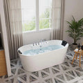 67 Freestanding Whirlpool Bathtub with Faucet C592
