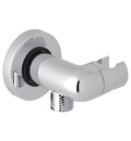 Spa Shower Pivoting Handshower Holder with Hose Outlet in Tuscan Brass T496404