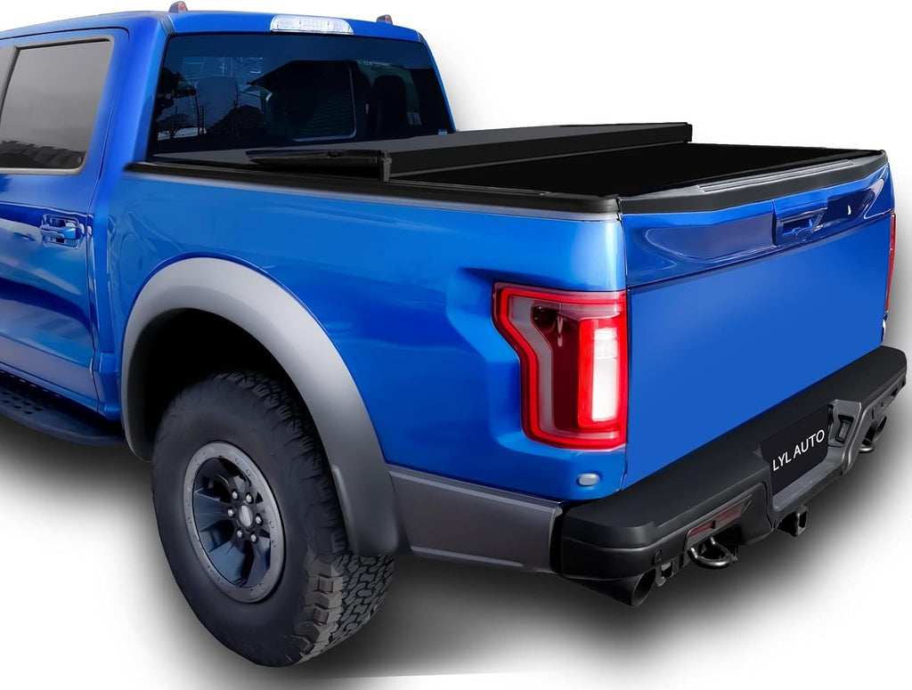 Quad Fold Truck Tonneau Cover for 6.4 Ft Bed C49145