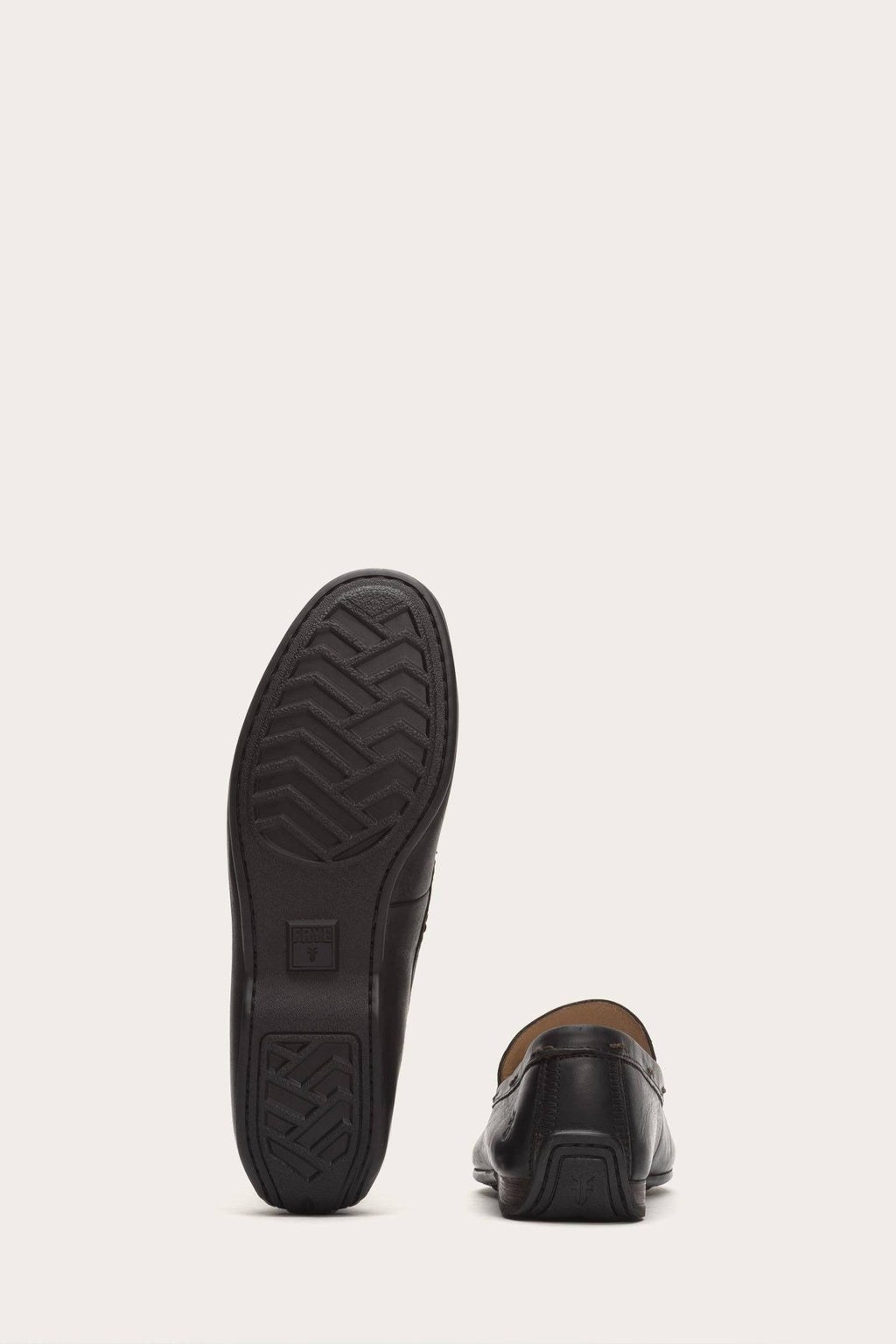 Black Frye Lewis Venetian Shoes O79185