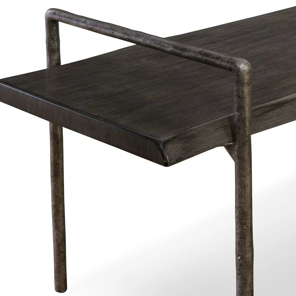 76 inch Wooden Bench K814791