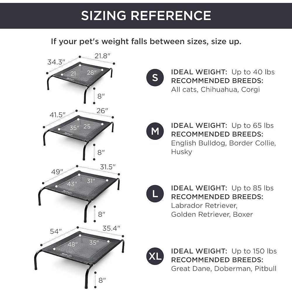Large Elevated Cooling Outdoor Dog Bed D4002