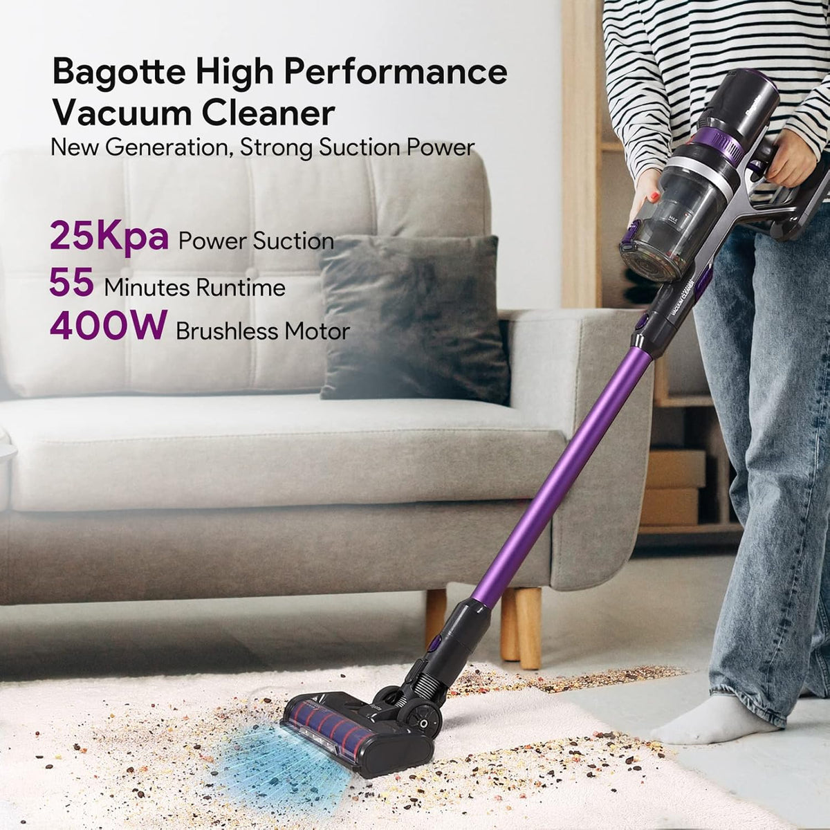 Cordless Stick Handheld Vacuum Cleaner I73531