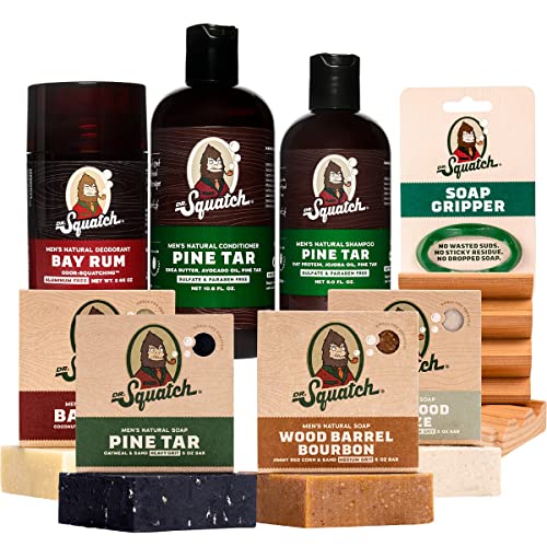 Natural Bar Soap, Natural Shampoo and Conditioner, Aluminum-free Deodorant, Soap Gripper, and Saver I549444
