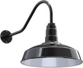 Matte Black Gooseneck Barn Light O68027