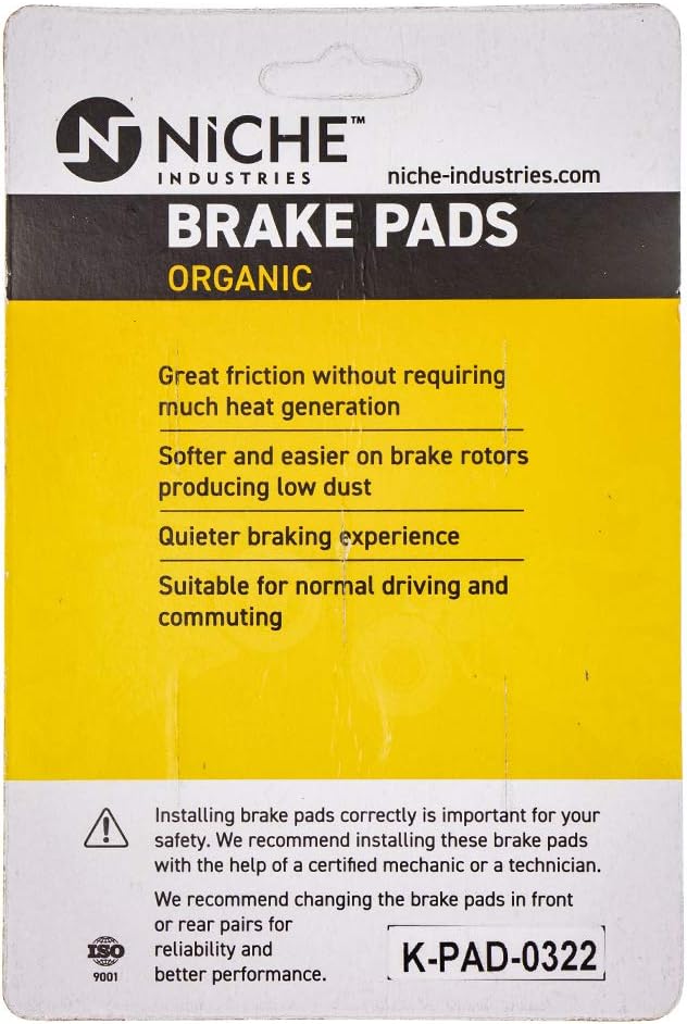 Brake Pad Set Pack of 2 A818