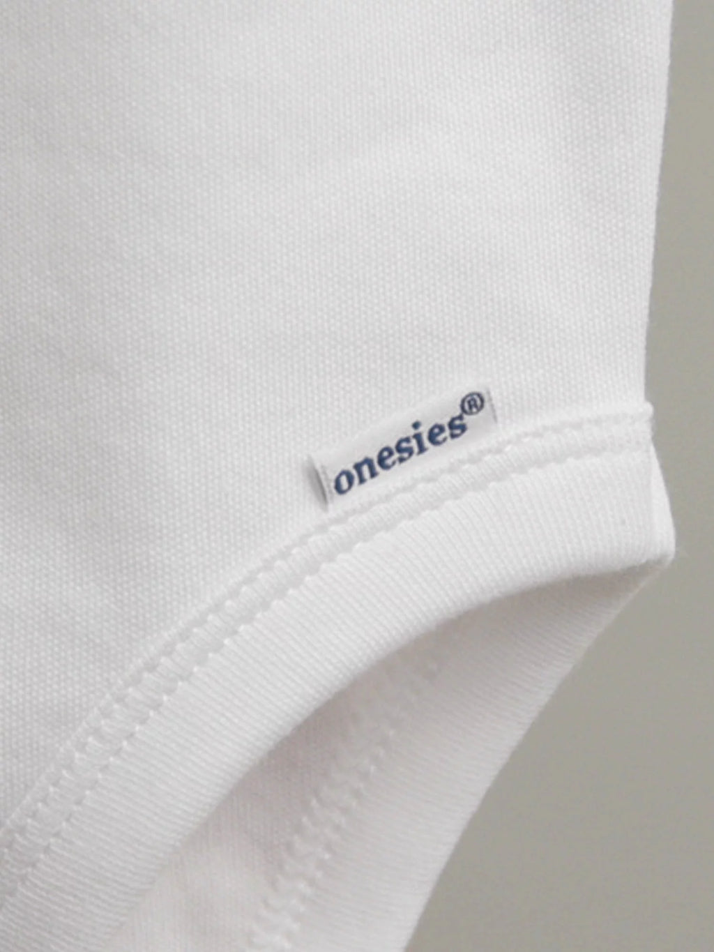 White Cotton Rib Short Sleeve Bodysuits, 8-Pack C949