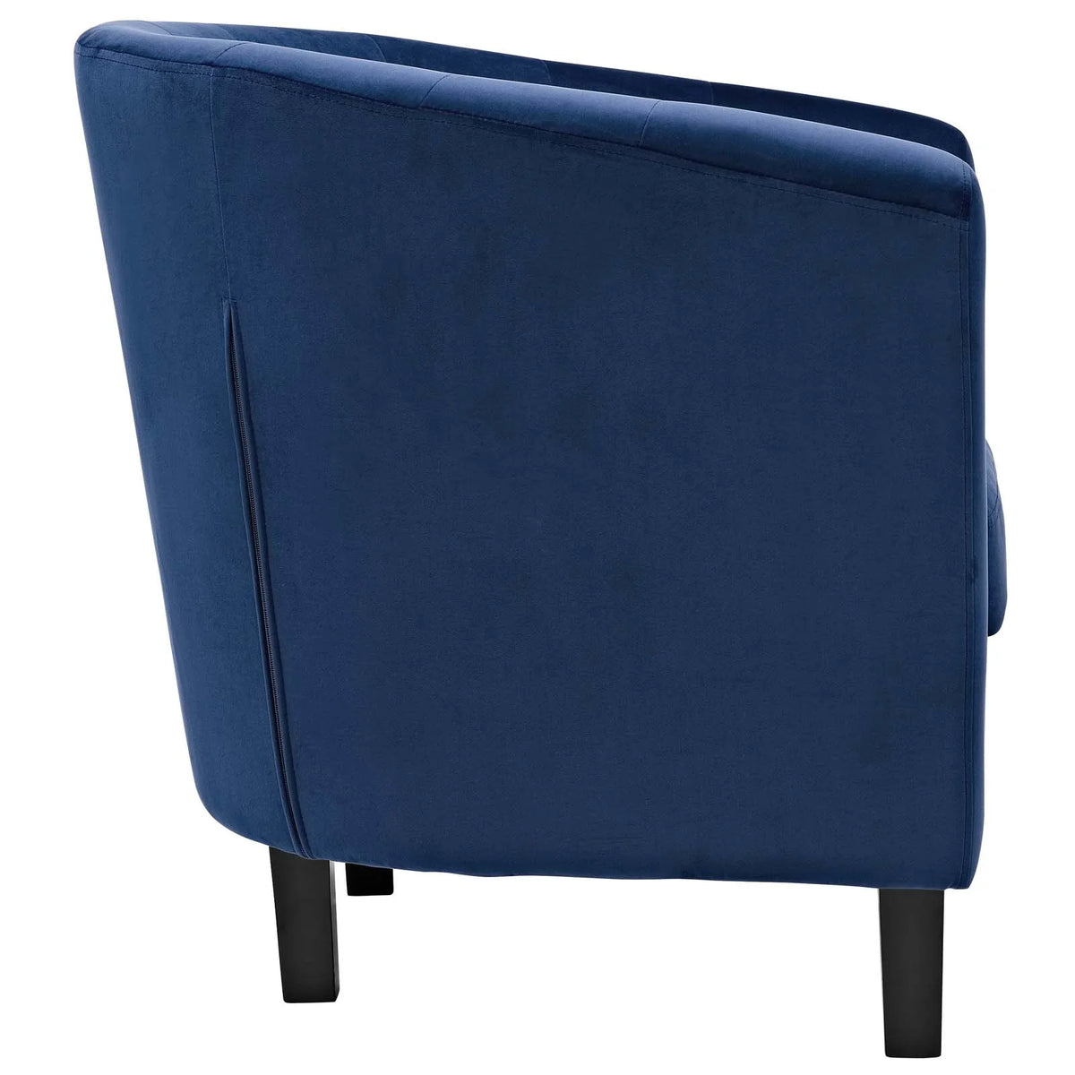 Navy Performance Velvet Loveseat and Armchair Set L454039