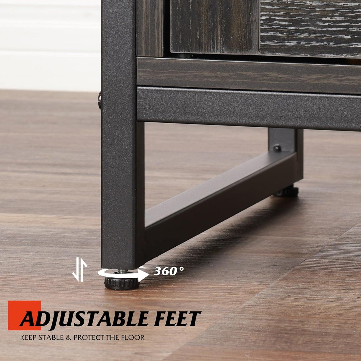 55 inch TV Stand with Storage Cabinet E490115