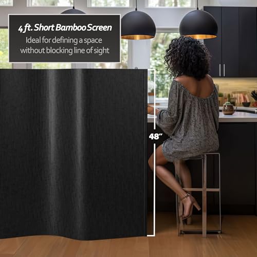 6 ft. Tall Bamboo Wave Screen R462600