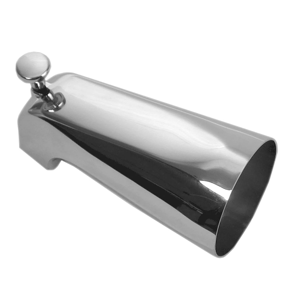 Chrome Tub Spout with Front Pull-up Diverter S641
