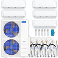 51,000 BTU 5 Zone Ductless Air Conditioner and Heat Pump E9243