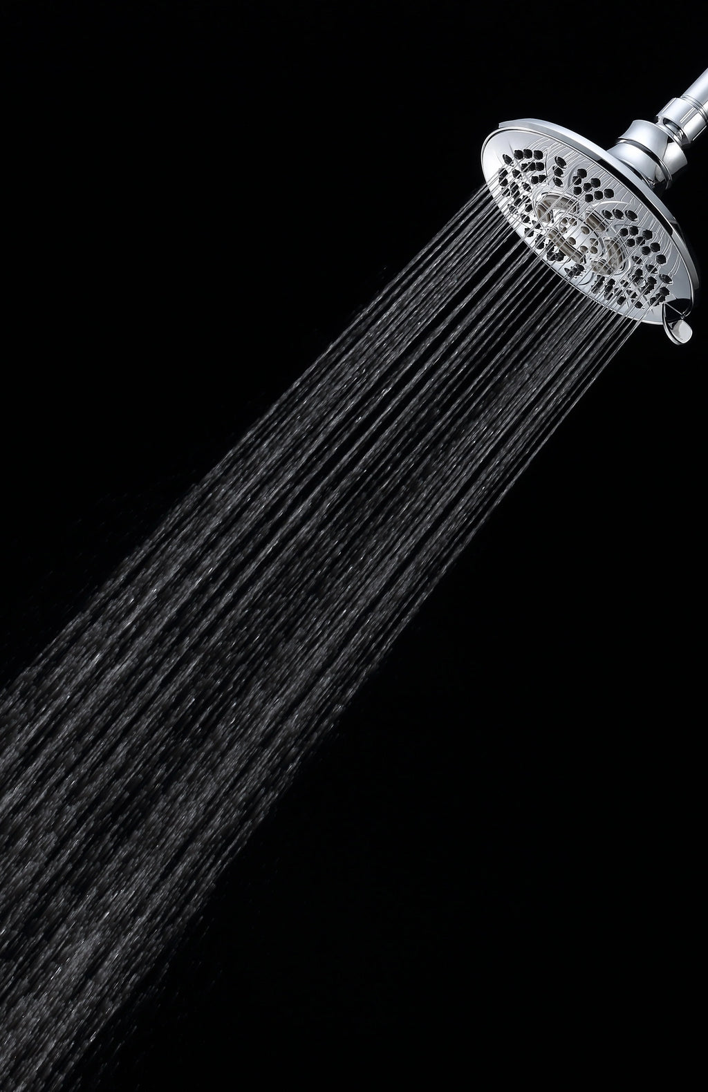 6-Setting Large Chrome Shower Head with Rub-Clean Nozzles Z8986