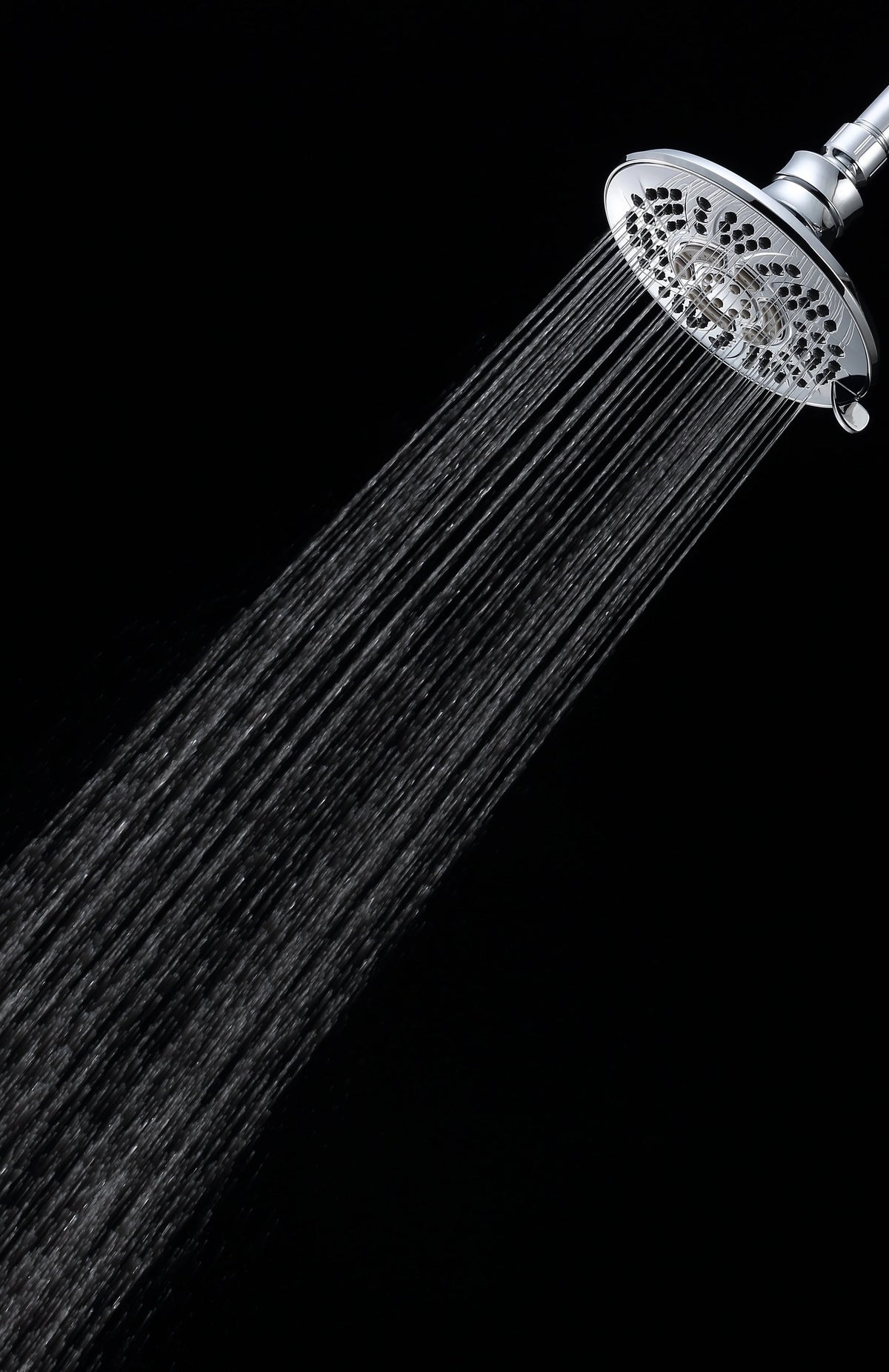6-Setting Large Chrome Shower Head with Rub-Clean Nozzles Z8986