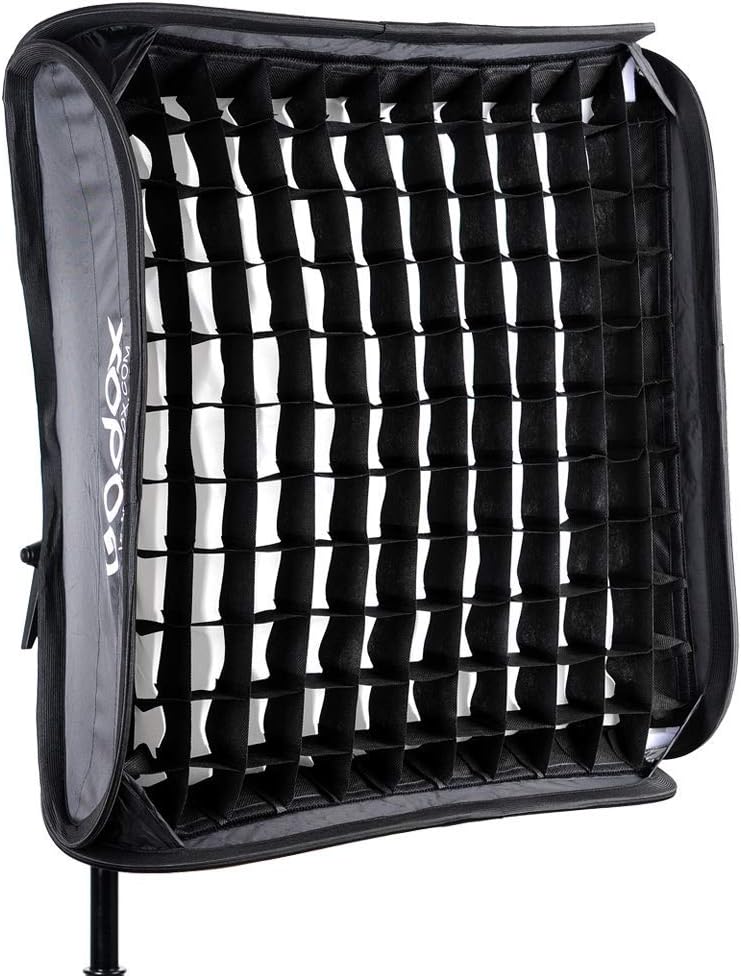 24x24inch Foldable Flash Softbox with Bowens Mount and Carrying Case Pack of 2 W476579