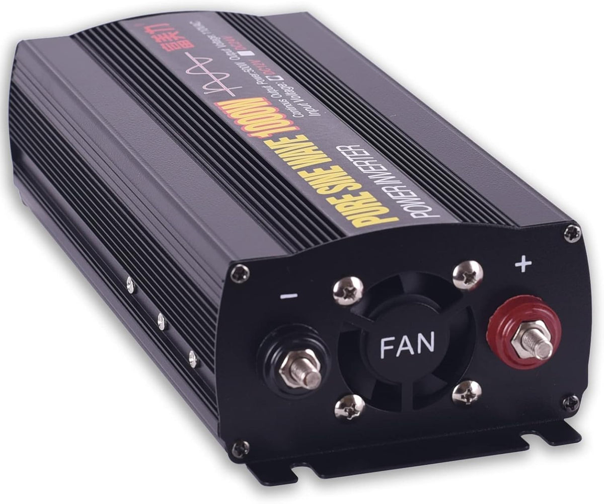 24V to 110V Pure Sine Wave Power Inverter 1000W/2000W Peak D3457