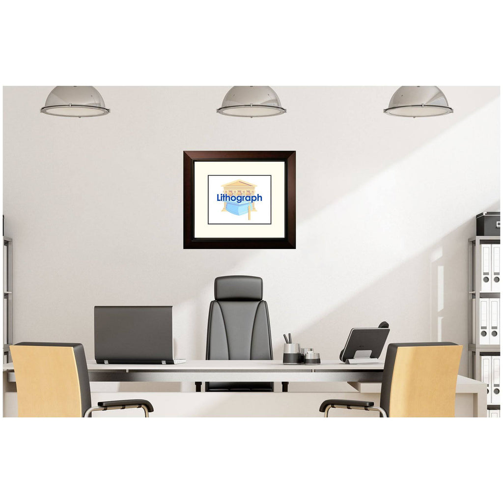 Framed Lithograph L5034