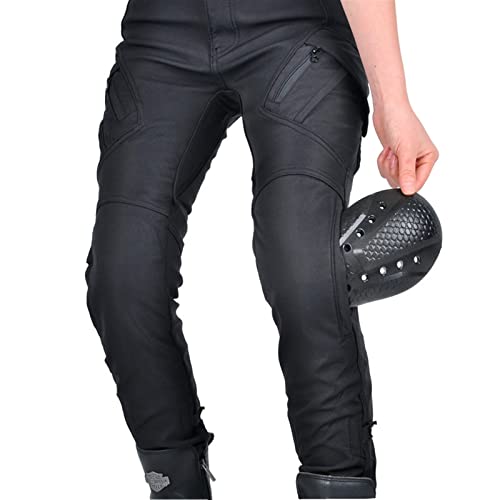 Waterproof Motorcycle Pants with Removable CE Armor L77871