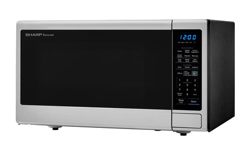 1000W Black Carousel Countertop Microwave X2040