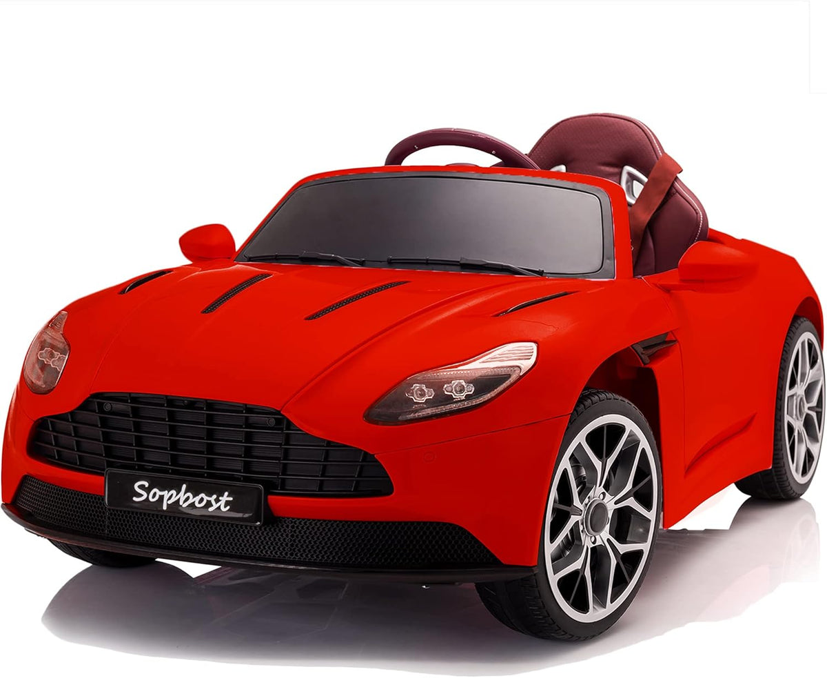 12V Electric Ride On Car with Remote Control EVA Tires White T97279