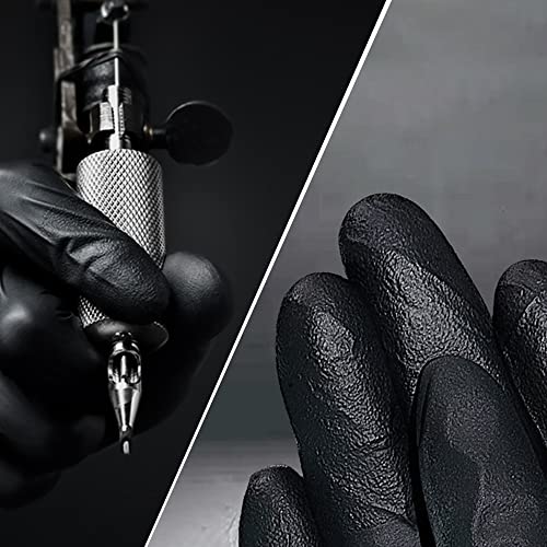 Black 6-mil Disposable Nitrile Exam Gloves T26899