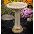 Cast Stone Bird Bath Terra Cotta N2169